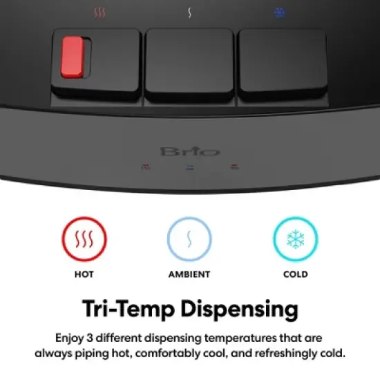 BRIO 530 Series 3-Stage Bottleless Water Cooler image {3}