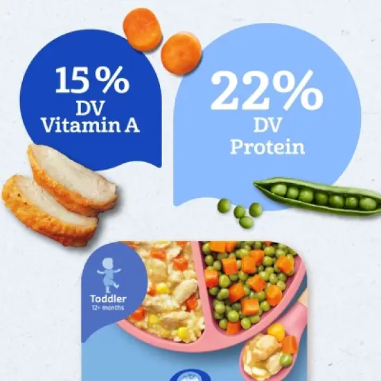 Gerber Baby Food Yellow Rice & Chicken with Vegetables Sauce Toddler - 6.67oz image {2}