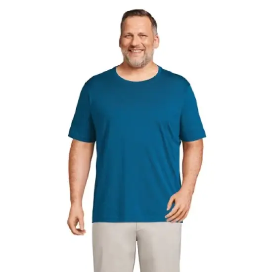 Lands' End Men's Short Sleeve Supima Tee image {6}