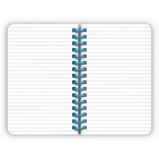 BrownTrout Tuscan Delight Compact Wire Journal with Foil Stamped Cover image {2}