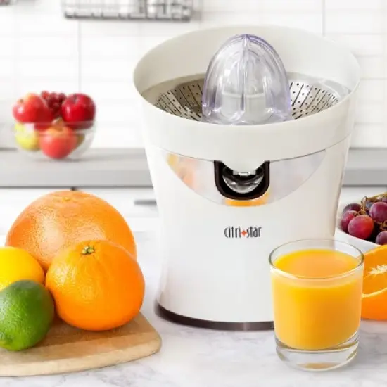Tribest Citristar Citrus Juicer White image {1}