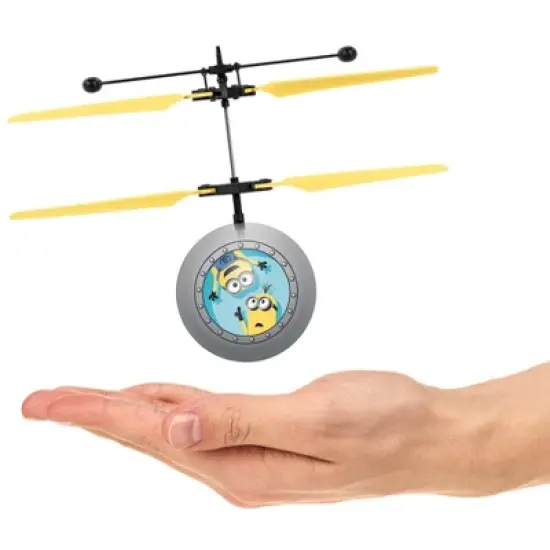 World Tech Toys Universal Despicable Me Minions IR UFO Ball Helicopter image {1}