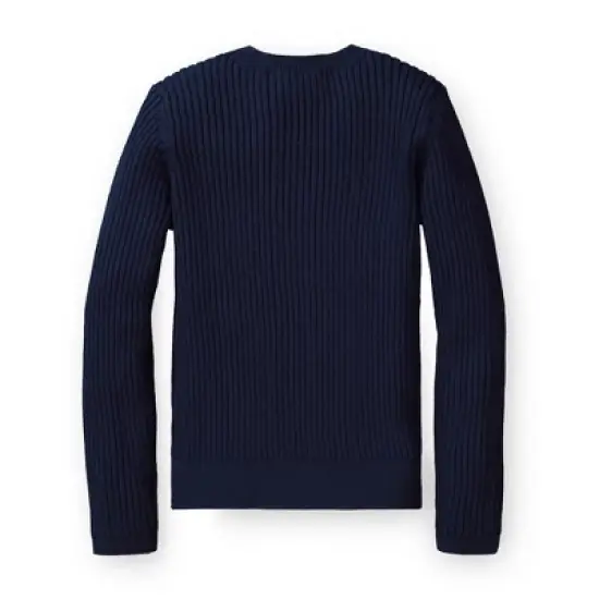 Hope & Henry Girls' Rib Knit Cardigan, Infant image {3}