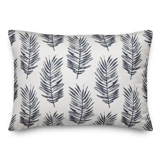 Creative Products Blue Fern Pattern 14x20 Indoor / Outdoor Pillow image {9}