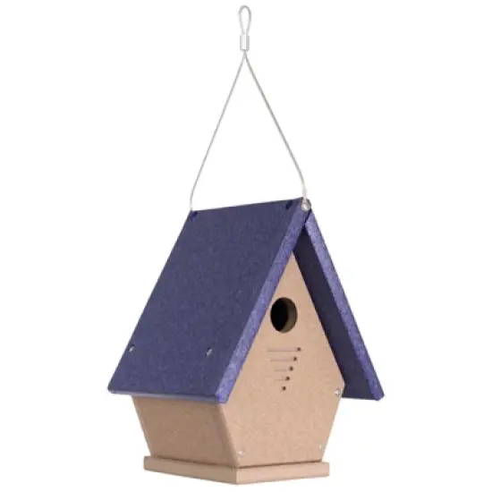 JCS Wildlife Wren, Chickadee, and Warbler Chateau Birdhouse image {4}