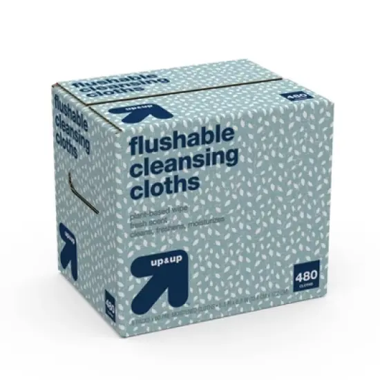 Flushable Cleaning Cloths - Fresh Scent - up & up&trade; image {1}