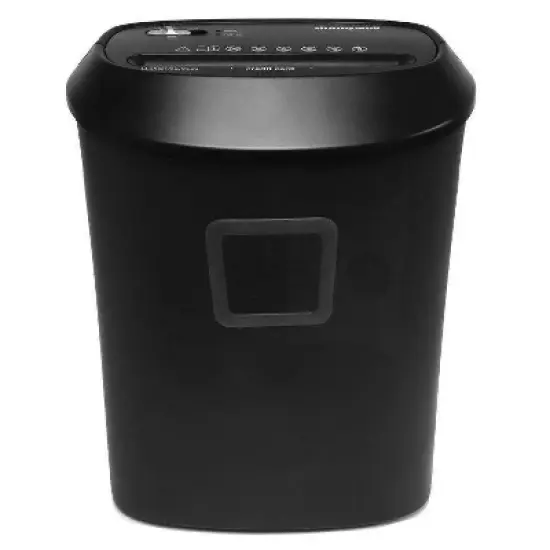 Honeywell 11 Sheet Cross Cut Paper Shredder for Home use Black: Automatic Start, Shreds Credit Cards, Thermal Protection image {8}