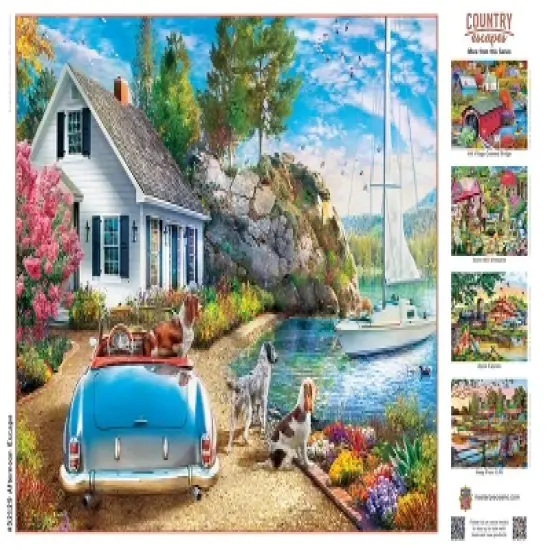 MasterPieces 550 Piece Jigsaw Puzzle - Afternoon Escape - 18"x24" image {4}