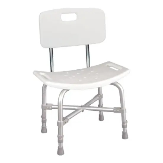 McKesson Bath Bench 20"W 12 Inch Seat Depth 500 lbs. Weight Capacity 146-12021KD-1 image {5}