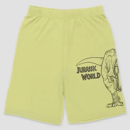 Boys' Jurassic World 3pc Pajama Set - Green/Black image {6}