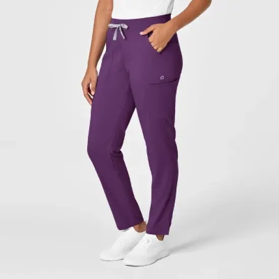 Wink PRO Women's Slim Leg Cargo Scrub Pant image {2}