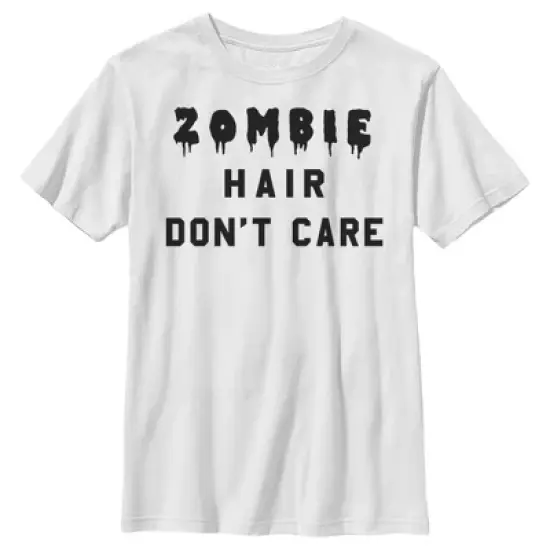 Boy's Lost Gods Halloween Zombie Hair Don't Care T-Shirt image {6}