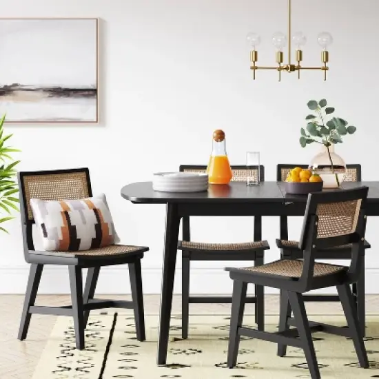 Tormod Backed Cane Dining Chair - Threshold&trade; image {1}