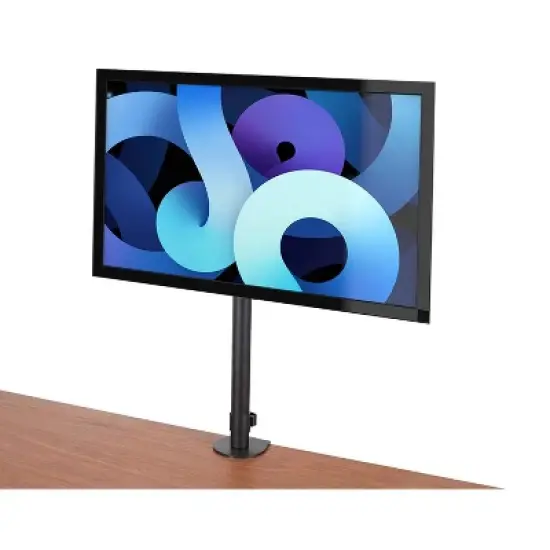 Stand Up Desk Store Universal Fit Fully Adjustable Swing Arm Clamp-On Desk Table Monitor Mount image {5}