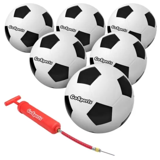 GoSports Playground Soccer Ball Indestructible Rubber Construction image {6}