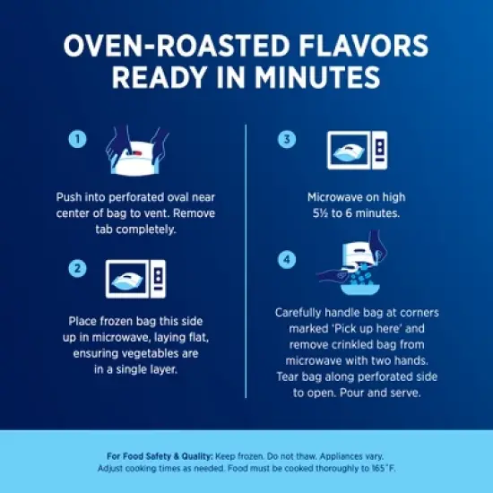 Birds Eye Quick Roasters Frozen Halved Brussels Sprouts - 6oz image {4}