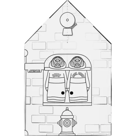 Easy Playhouse Police and Fire Station image {2}