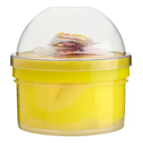 Cra-Z-Slimy Slime Dome Yellow Lil' Ducky: Creativity Focus, Includes 4 Pieces, 2.4 Net Weight image {5}