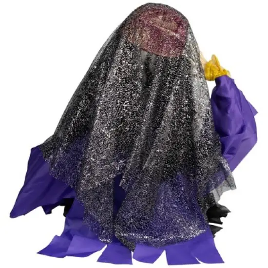 Northlight Lighted and Animated Fortune Teller Halloween Decoration - 20" - Multicolor Lights image {8}