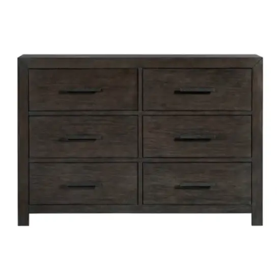 6 Drawer Holland Dresser Toasted Walnut - Picket House Furnishings image {1}