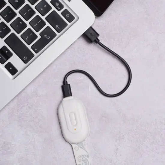 Flexilight Rechargeable White Flowers Booklight image {2}