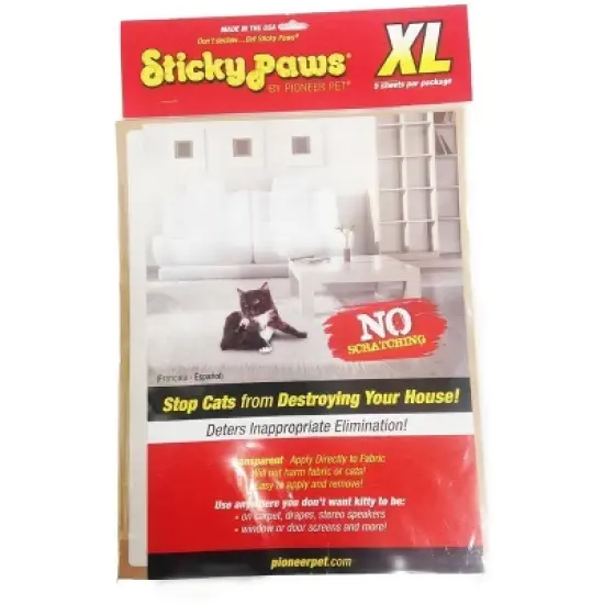 Sticky Paws 10 XL Sheets image {1}