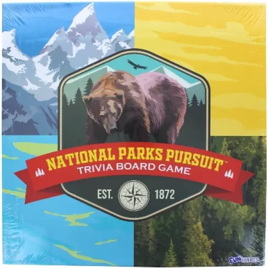 UT Brands National Parks Pursuit Family Trivia Board Game | 2+ Players image {1}