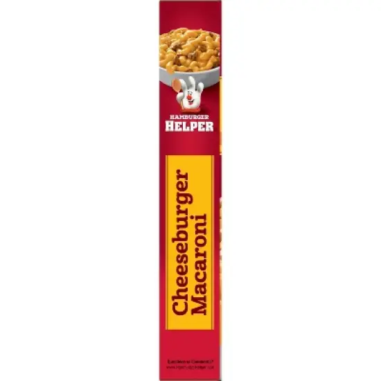 Hamburger Helper Cheeseburger Macaroni Pasta Meal Kit - 6.6oz image {2}