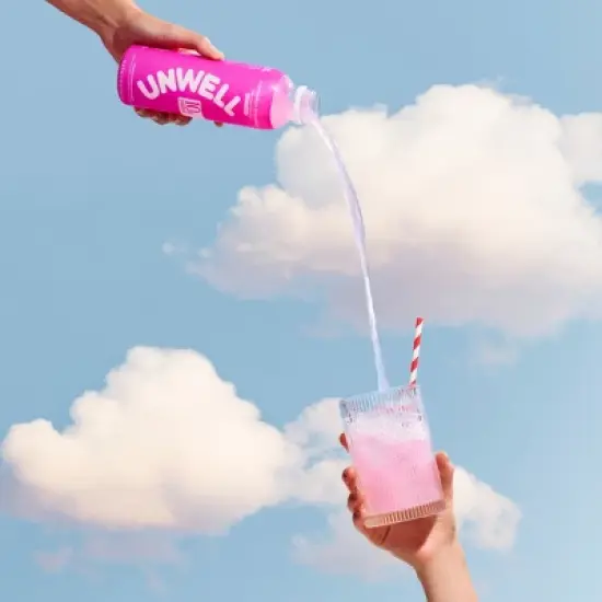 Unwell Hydration Protein Drink with Electrolytes and 10g Whey Protein Isolate Watermelon Strawberry - 16.9 fl oz image {3}