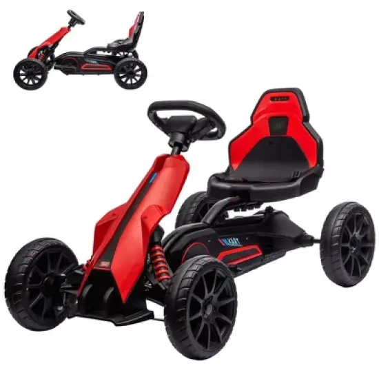 Electric Go Kart for Toddlers, Drift Kart with 7Ah Battery 35W Motor, High/Low Safety Speed Max 2.8MPH for Kids image {6}