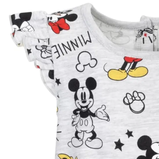 Disney Minnie Mouse Mickey Mouse Nightmare Before Christmas Pixar Toy Story Lion King  Baby Girls Romper Infant to Big Kid image {2}