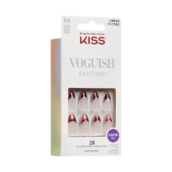 KISS Products Voguish Fantasy Fake Nails - Passionable - 31ct image {9}