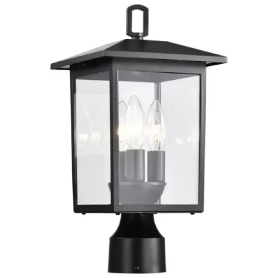 Nuvo Lighting Jamesport 3 - Light Lantern in  Matte Black image {4}