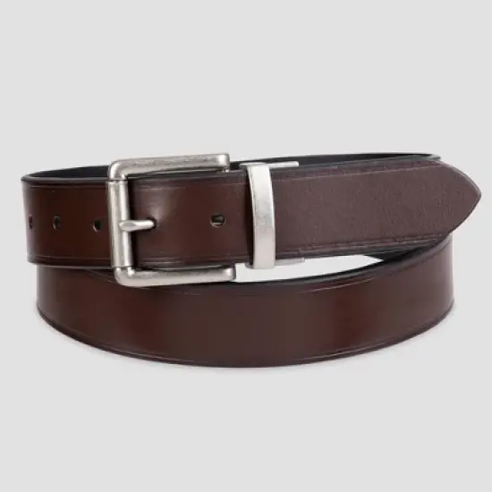 Men's Casual Reversible Belt - Goodfellow & Co&trade; Brown image {5}