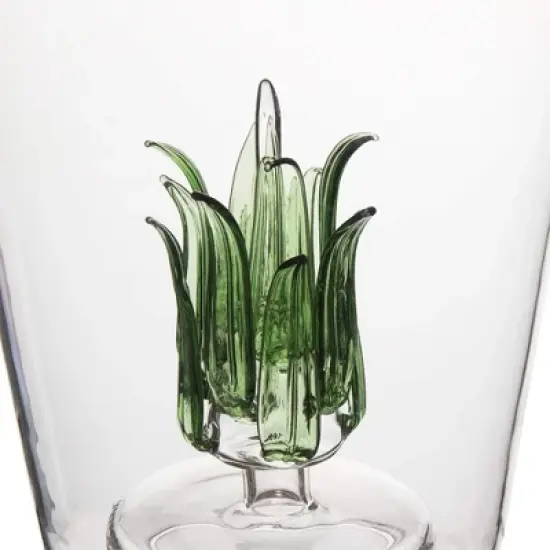 The Wine Savant Agave Design Tequila Decanter Set includes 6 Agave Design Shot Glasses, Perfect Gift for Tequila Lovers - 750 ml image {4}