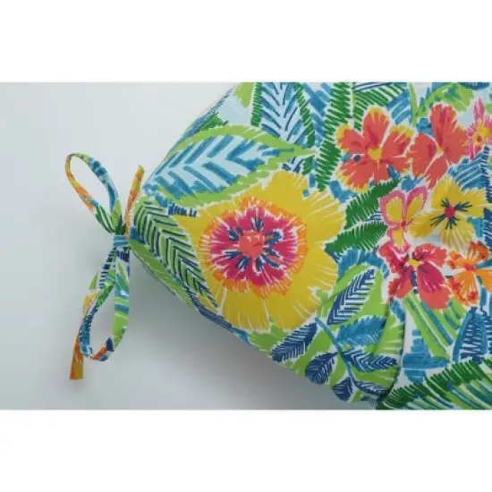 44" x 18" Outdoor/Indoor Blown Bench Cushion Pensacola - Pillow Perfect image {2}