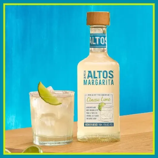 Altos Lime Margarita - 750ml Bottle image {4}