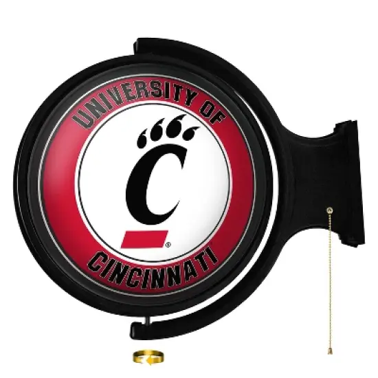 University Original Round Rotating Lighted Wall Sign image {17}