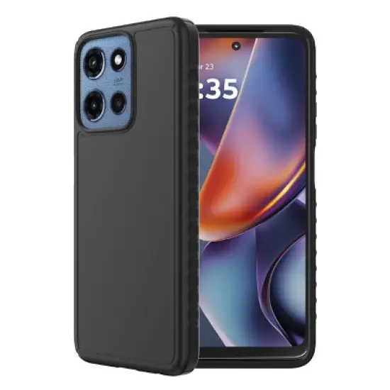 Body Glove Stylized Gel Case Moto G 5G (2025) - Black: Solid TPU Protective Cover image {3}