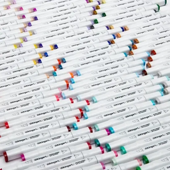KINGART PRO Double-Ended Alcohol Markers 120 Colors image {8}