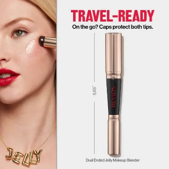 Revlon Dual Ended Jelly Makeup Blender & Silicone Makeup Applicator image {11}