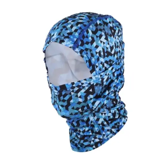 Unique Bargains Quick-drying Ice Silk Geometric Balaclava Face Mask 1 Pc image {5}