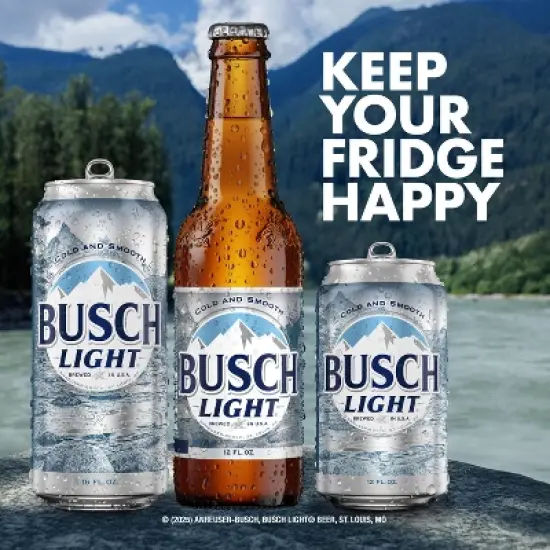 Busch Light American Lager Beer - 12pk/12 fl oz Cans image {7}