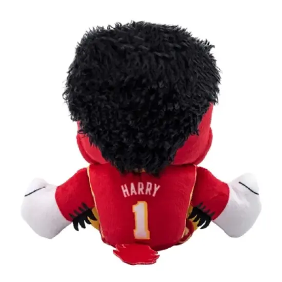Bleacher Creatures Atlanta Hawks Harry the Hawk Mascot 8" Kuricha Sitting Plush image {2}