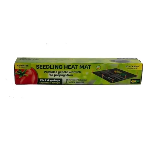 SUNPACK SunPad Lite 45W Seedling Heating Mat, Black, 20.75" x 20.75" image {3}