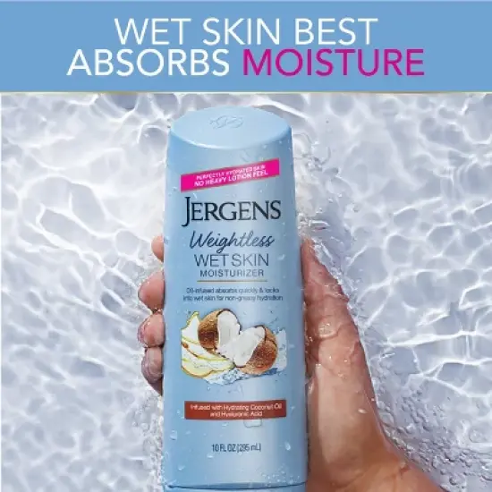 Jergens Wet Skin Moisturizer - Coconut Oil - 10 fl oz image {4}