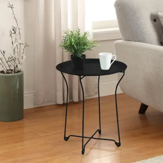 End Table Metal Black - Atlantic image {5}