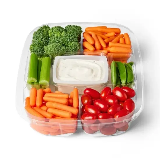 Vegetable Tray with Ranch Dip - 40oz - Good & Gather&trade; image {1}