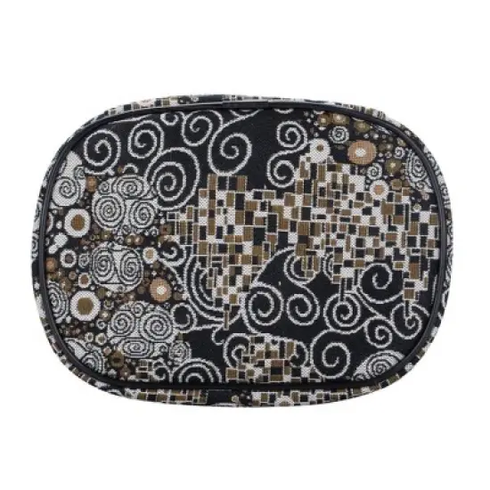 Signare USA Gustav Klimt The Kiss Toiletry Vanity Bag image {5}