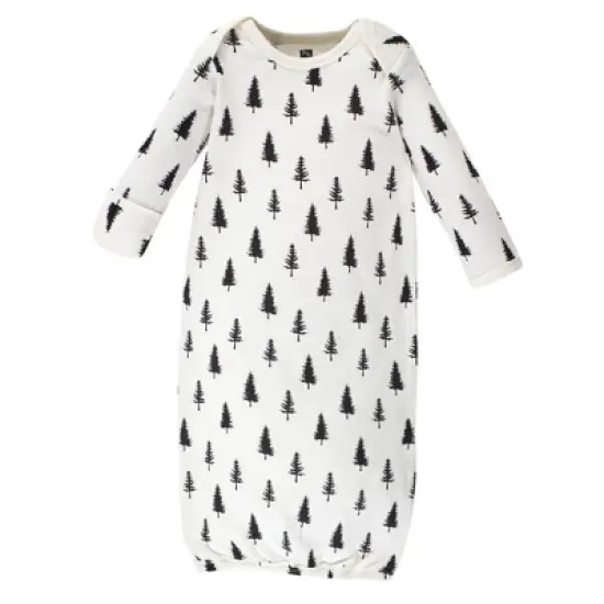 Hudson Baby Infant Unisex Cotton Gowns, Moose, 0-6 Months image {2}